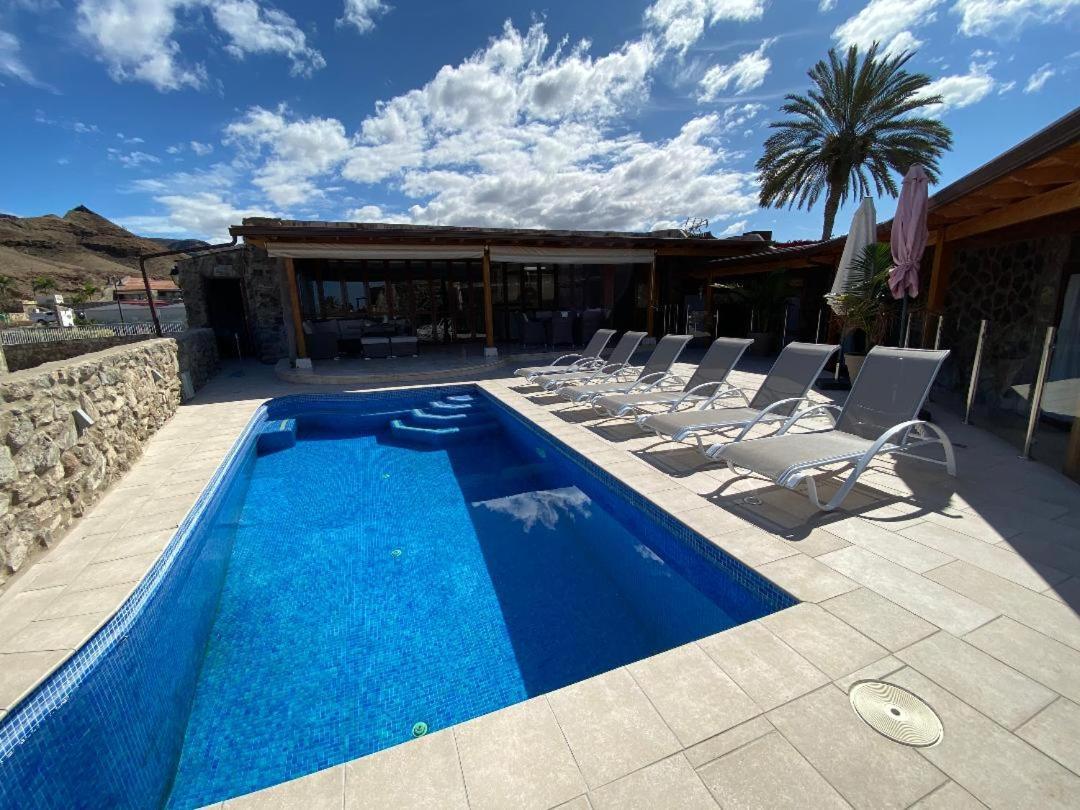 Anfi Tauro Golf Villa With Private Heated Pool Mogan Exterior photo