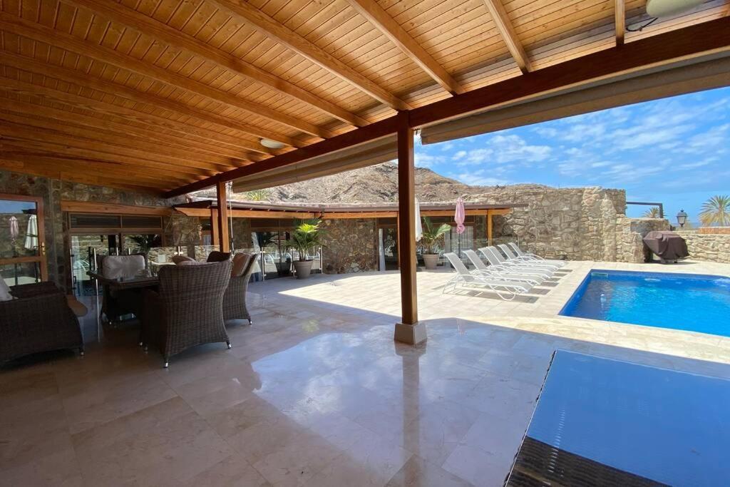 Anfi Tauro Golf Villa With Private Heated Pool Mogan Exterior photo
